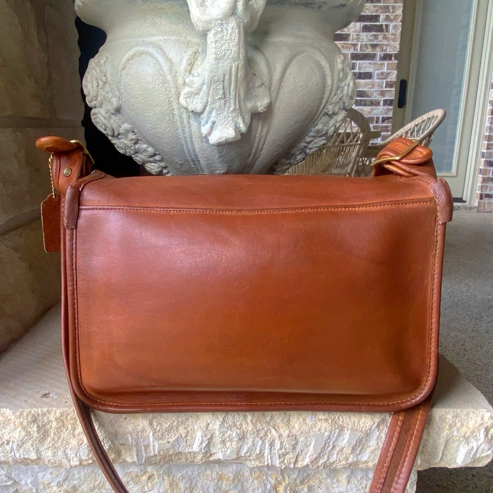 Vintage Coach Original Grand Rambler British Tan 👜FABULOUS!👜 BEST PRICE! - Picture 11 of 15